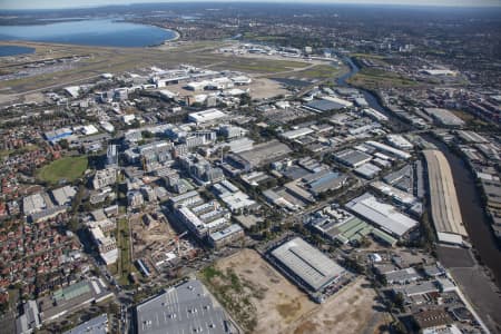 Aerial Image of MASCOT INDUSTRIAL AREA