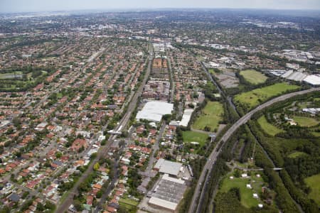 Aerial Image of CONCORD WEST
