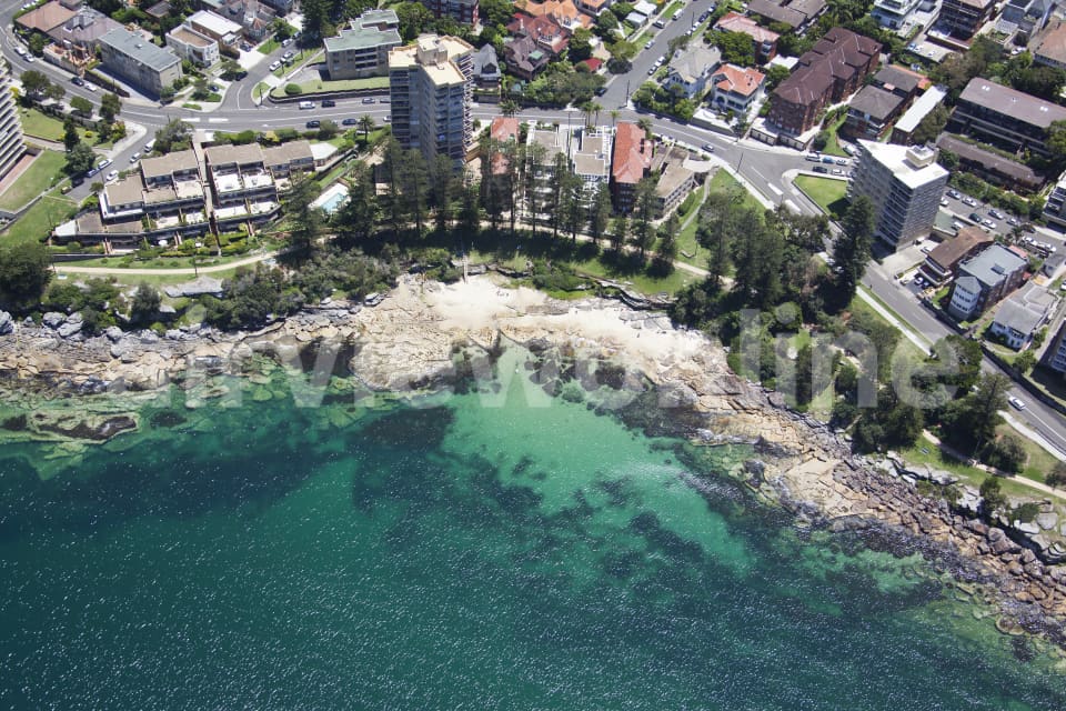 Aerial Image of Fairlight waterfront
