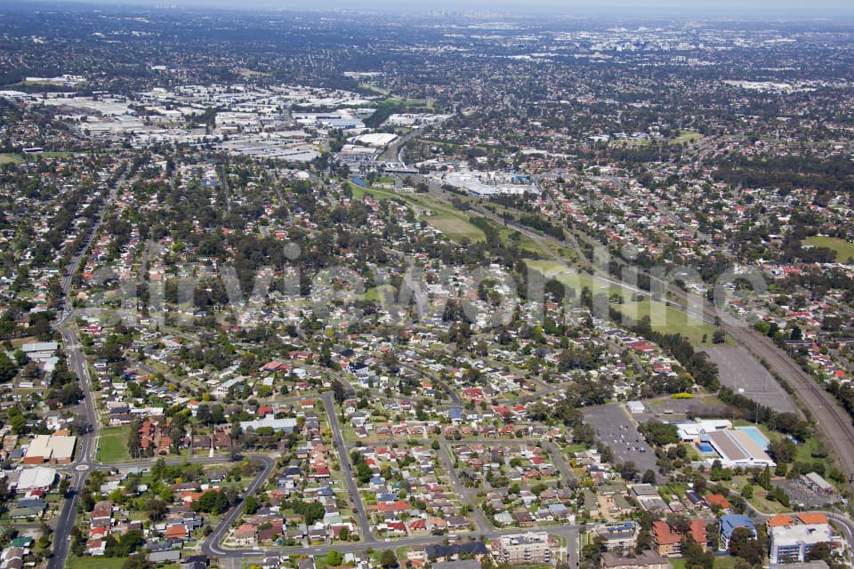Aerial Image of Blacktown, New South Wales