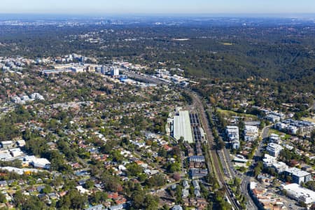 Aerial Image of HORNSBY