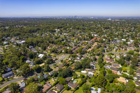 Aerial Image of CASTLE HILL