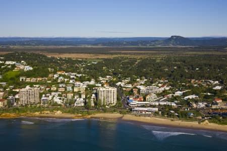 Aerial Image of COOLUM BEACH