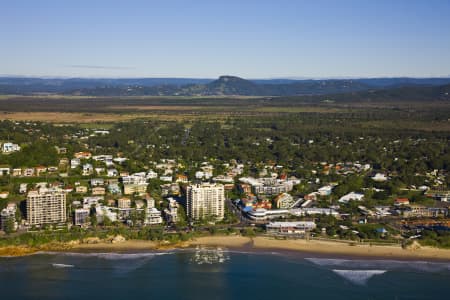 Aerial Image of COOLUM BEACH