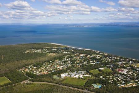 Aerial Image of BRIBIE ISLAND