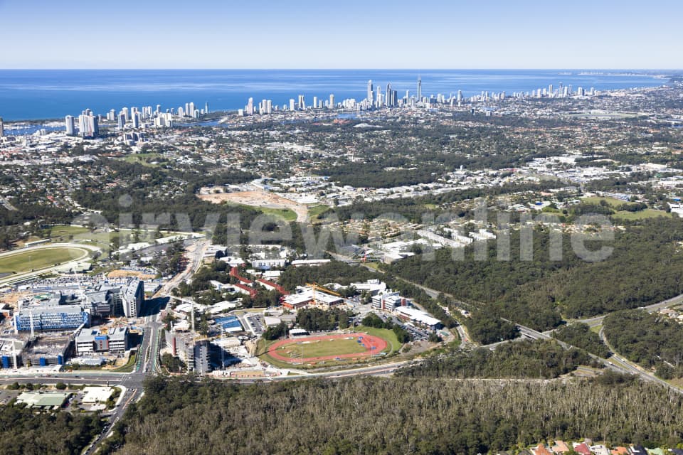 Aerial Image of Griffith University Gold Coast Campus