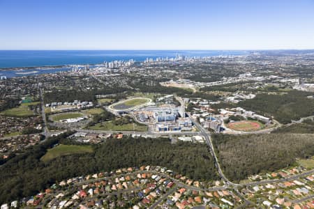 Aerial Image of NEW GOLD COAST HOSPITAL SOUTHPORT