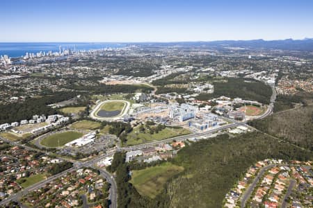 Aerial Image of NEW GOLD COAST HOSPITAL SOUTHPORT