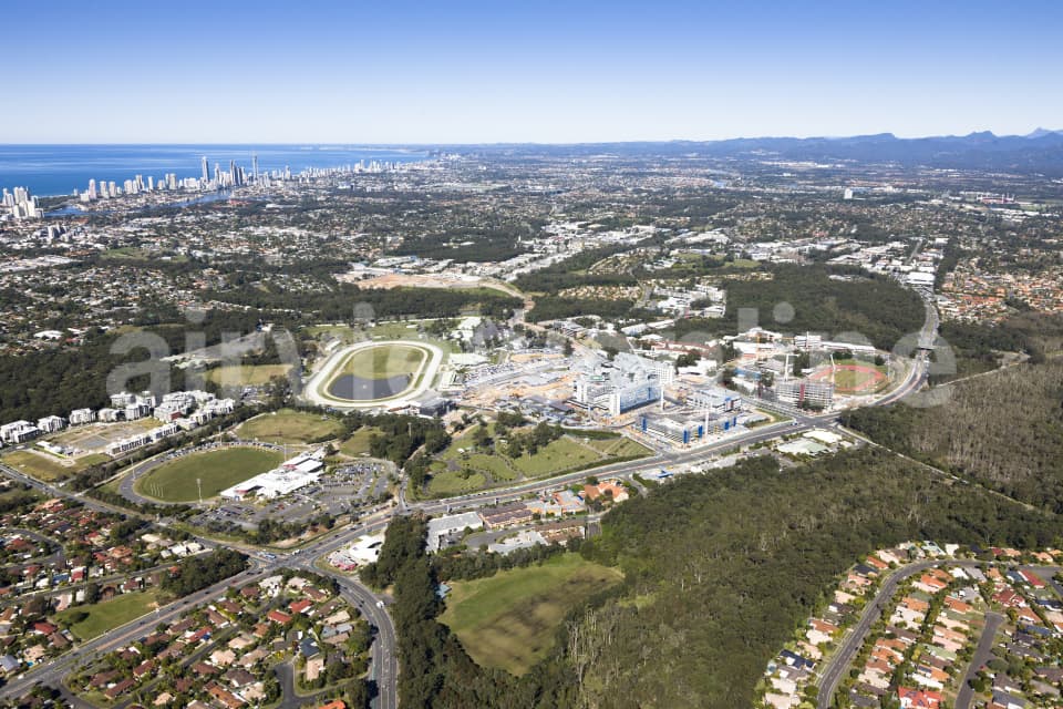 Aerial Image of New Gold Coast Hospital Southport