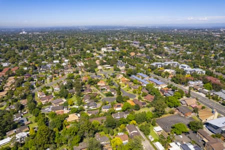 Aerial Image of CASTLE HILL