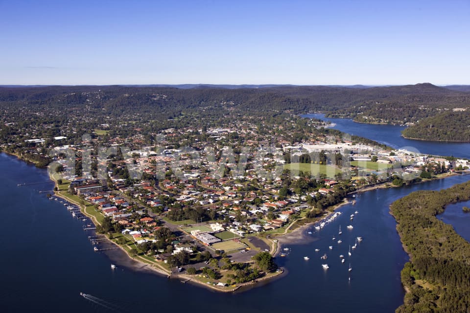 Aerial Image of Woy Woy NSW, Australia