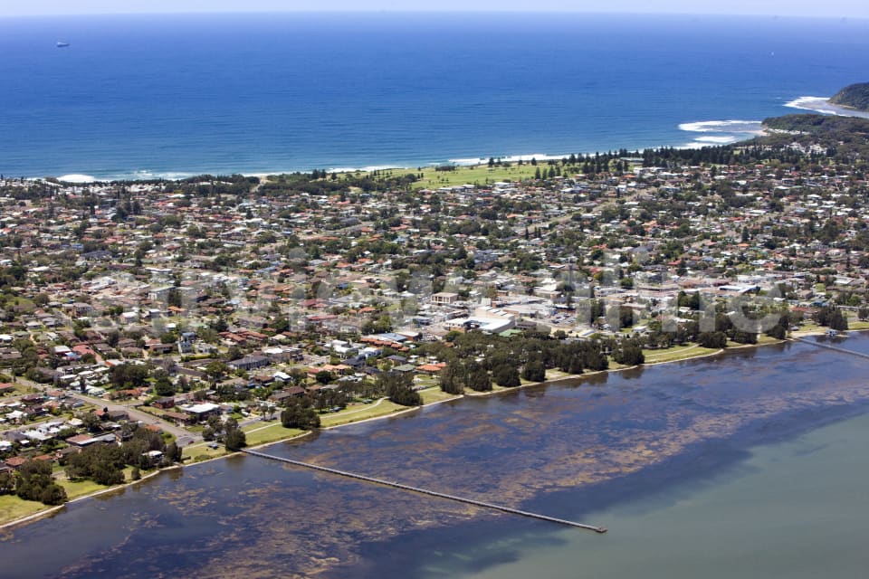 Aerial Image of Long Jetty NSW, Australia