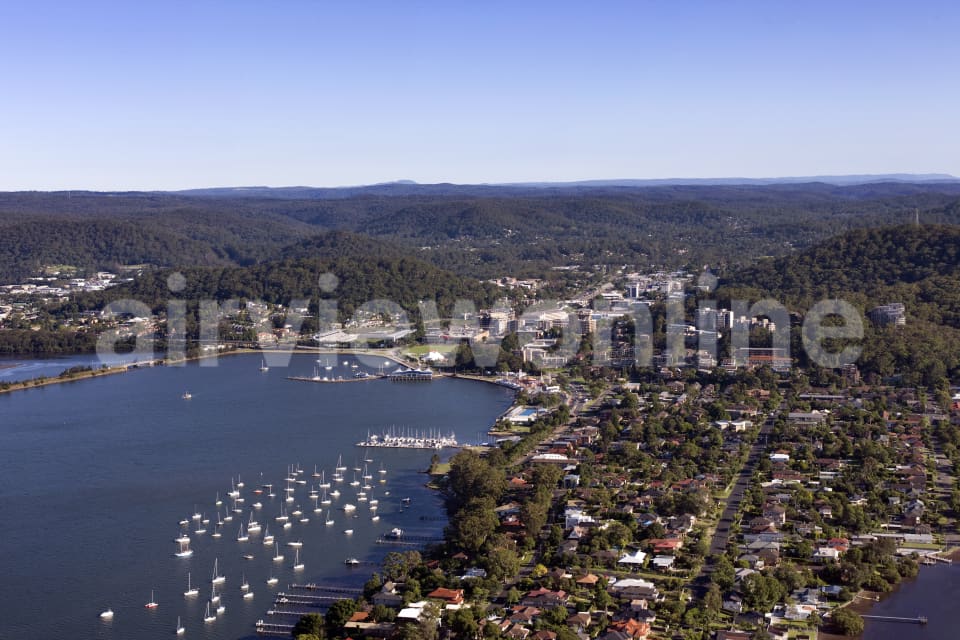 Aerial Image of Gosford NSW, Australia
