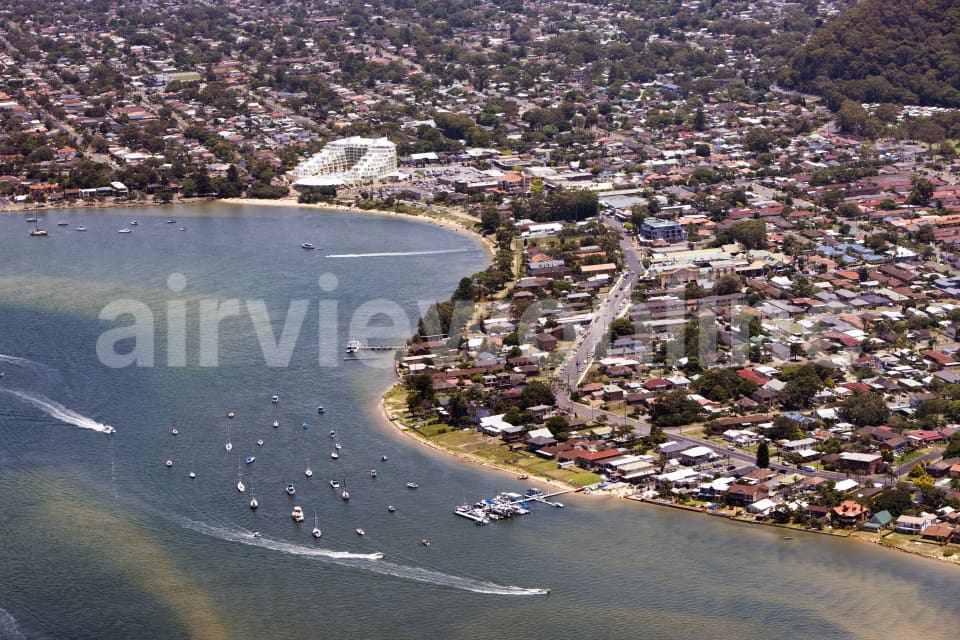 Aerial Image of Ettalong Beach NSW, Australia