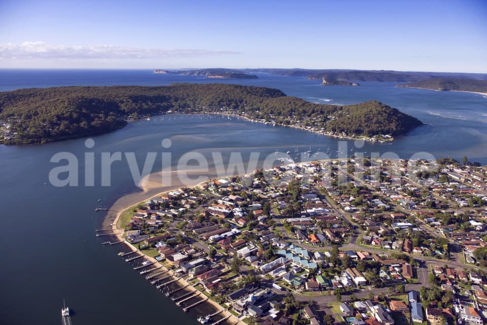 Aerial Image of Booker Bay NSW, Australia