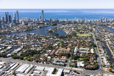 Aerial Image of AERIAL PHOTO SURFERS PARADISE