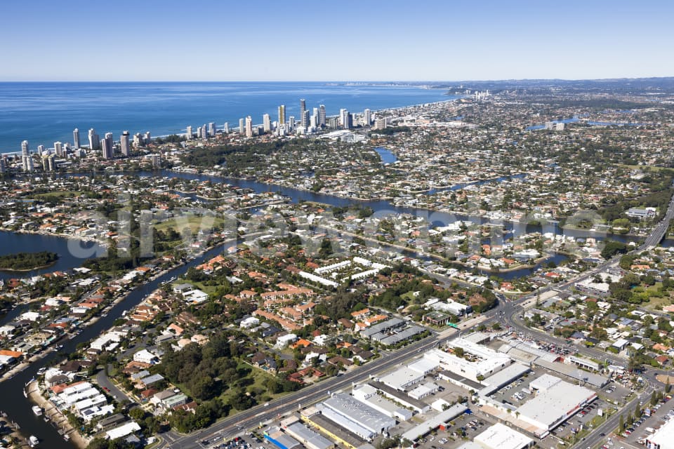 Aerial Image of Aerial Photo Surfers Paradise