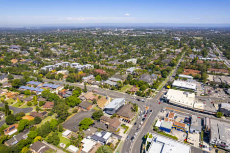 Aerial Image of CASTLE HILL