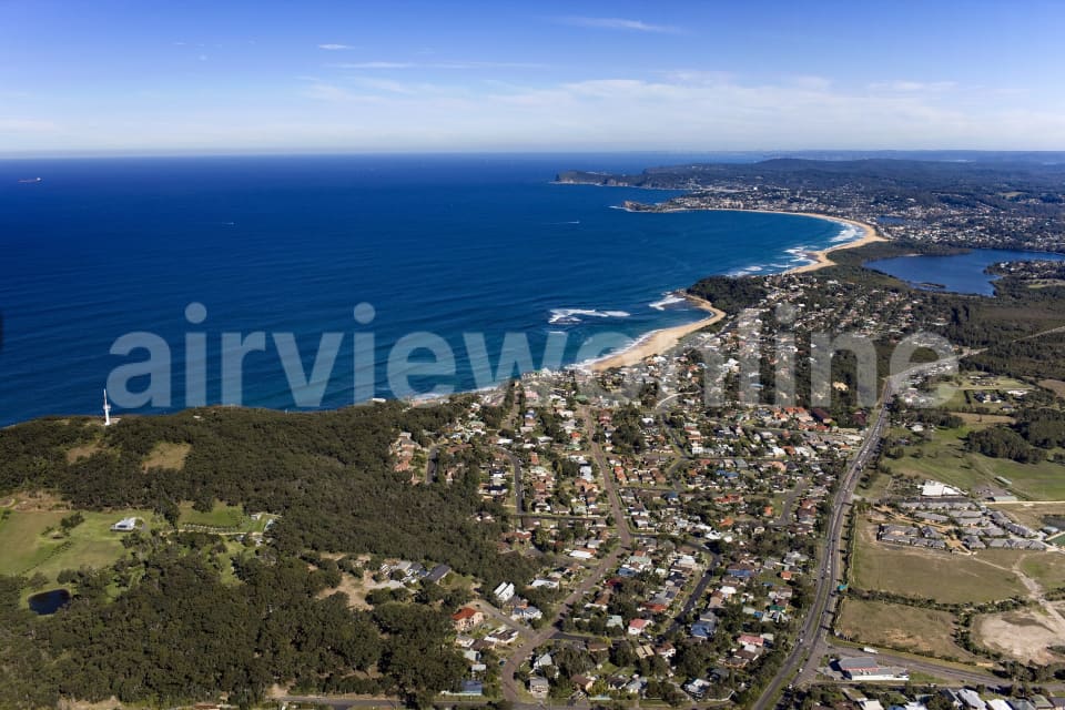 Aerial Image of Forresters Beach