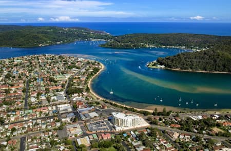 Aerial Image of ETTALONG BEACH
