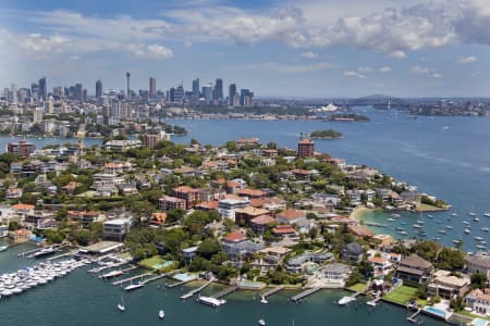 Aerial Image of POINT PIPER