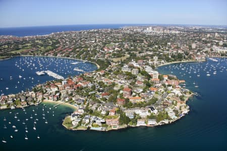 Aerial Image of POINT PIPER