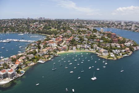 Aerial Image of POINT PIPER