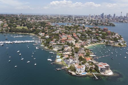 Aerial Image of POINT PIPER