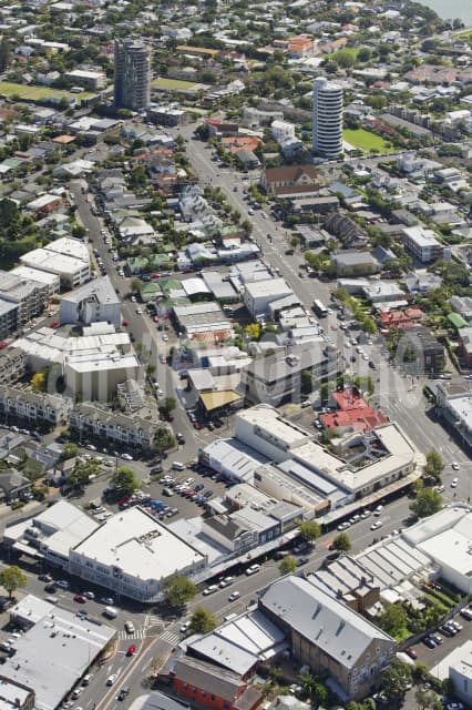 Aerial Image of Ponsonby, Three Lamps Area