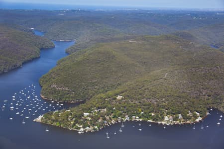 Aerial Image of COTTAGE POINT HOMES