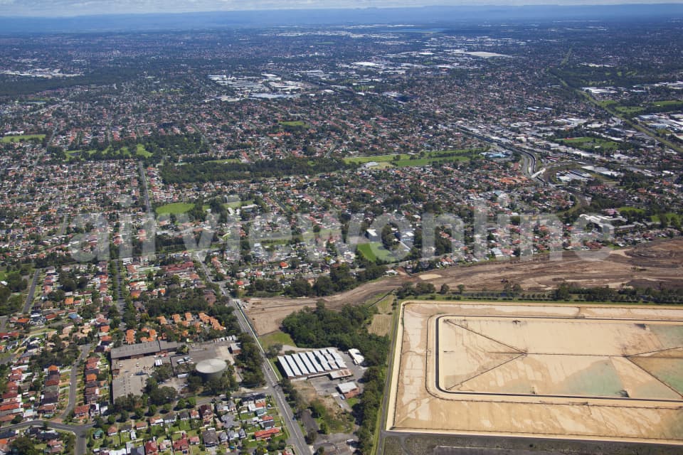 Aerial Image of Yagoona & Potts Hill