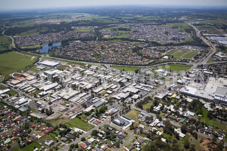 Aerial Image of Narrellan, New South Wales