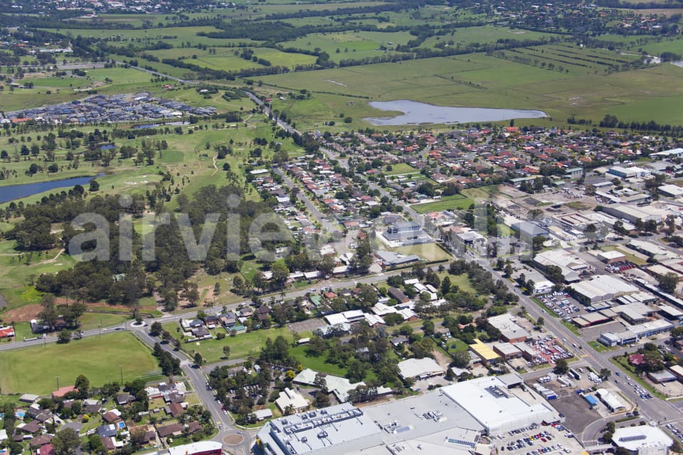Aerial Image of Narrellan, New South Wales