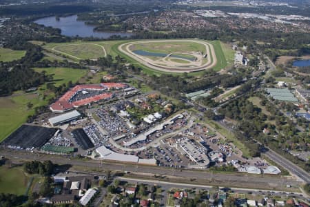 Aerial Image of WARWICK FARM RACECOURSE