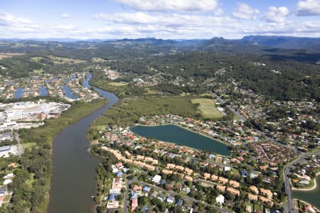 Aerial Image of AERIAL PHOTO CURRUMBIN WATERS