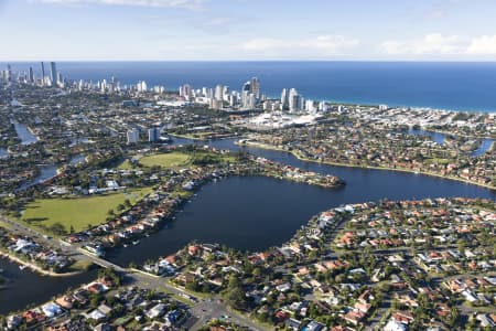 Aerial Image of AERIAL PHOTOS MERMAID WATERS