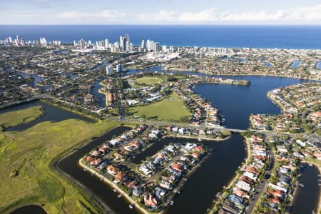 Aerial Image of AERIAL PHOTOS MERMAID WATERS