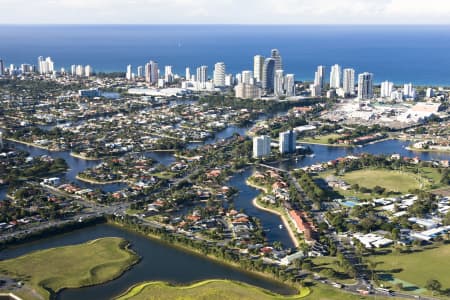 Aerial Image of AERIAL PHOTOS MERMAID WATERS