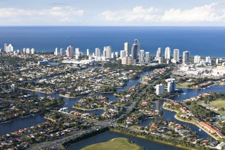 Aerial Image of AERIAL PHOTOS MERMAID WATERS