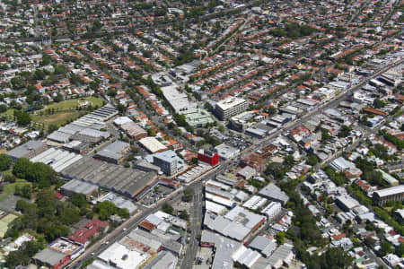 Aerial Image of PARRAMATTA ROAD, STANMORE