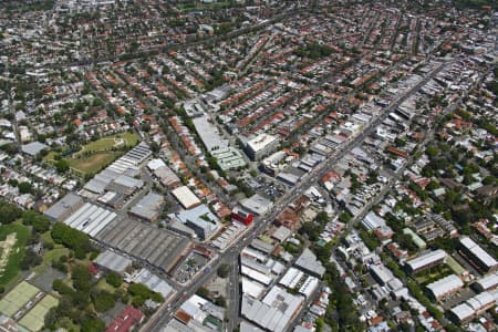 Aerial Image of PARRAMATTA ROAD, STANMORE