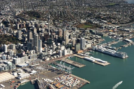 Aerial Image of AUCKLAND CBD AND SUBURBS
