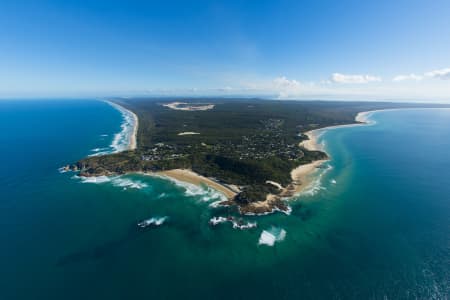 Aerial Image of TIMBIN ROAD, STRADBROKE ISLAND