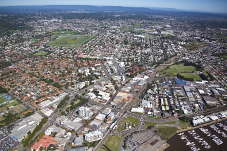 Aerial Image of NEWCASTLE CITY