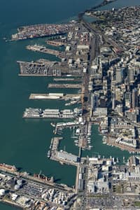 Aerial Image of AUCKLAND CBD WATERFRONT