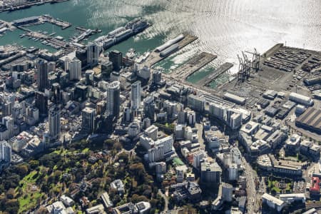 Aerial Image of AUCKLAND CBD WATERFRONT