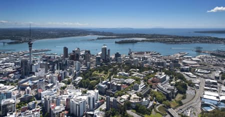 Aerial Image of AUCKLAND CBD