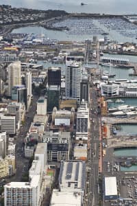 Aerial Image of AUCKLAND CBD WATERFRONT