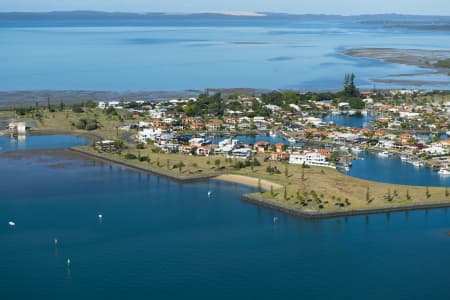 Aerial Image of FORESHORE PARK AND RABY BAY BOULEVARD