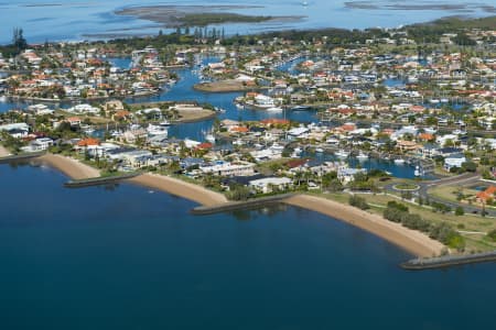 Aerial Image of SEACREST COURT ,RABY BAY